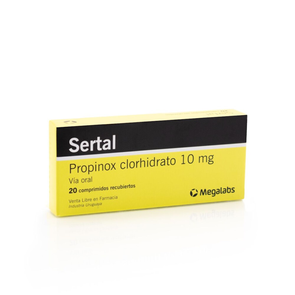 SERTAL CJ X 20 COMPRIMIDOS única