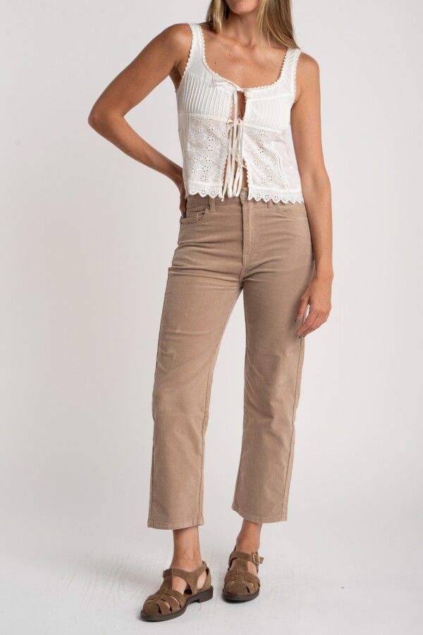 Jean Corduroy Recto Beige