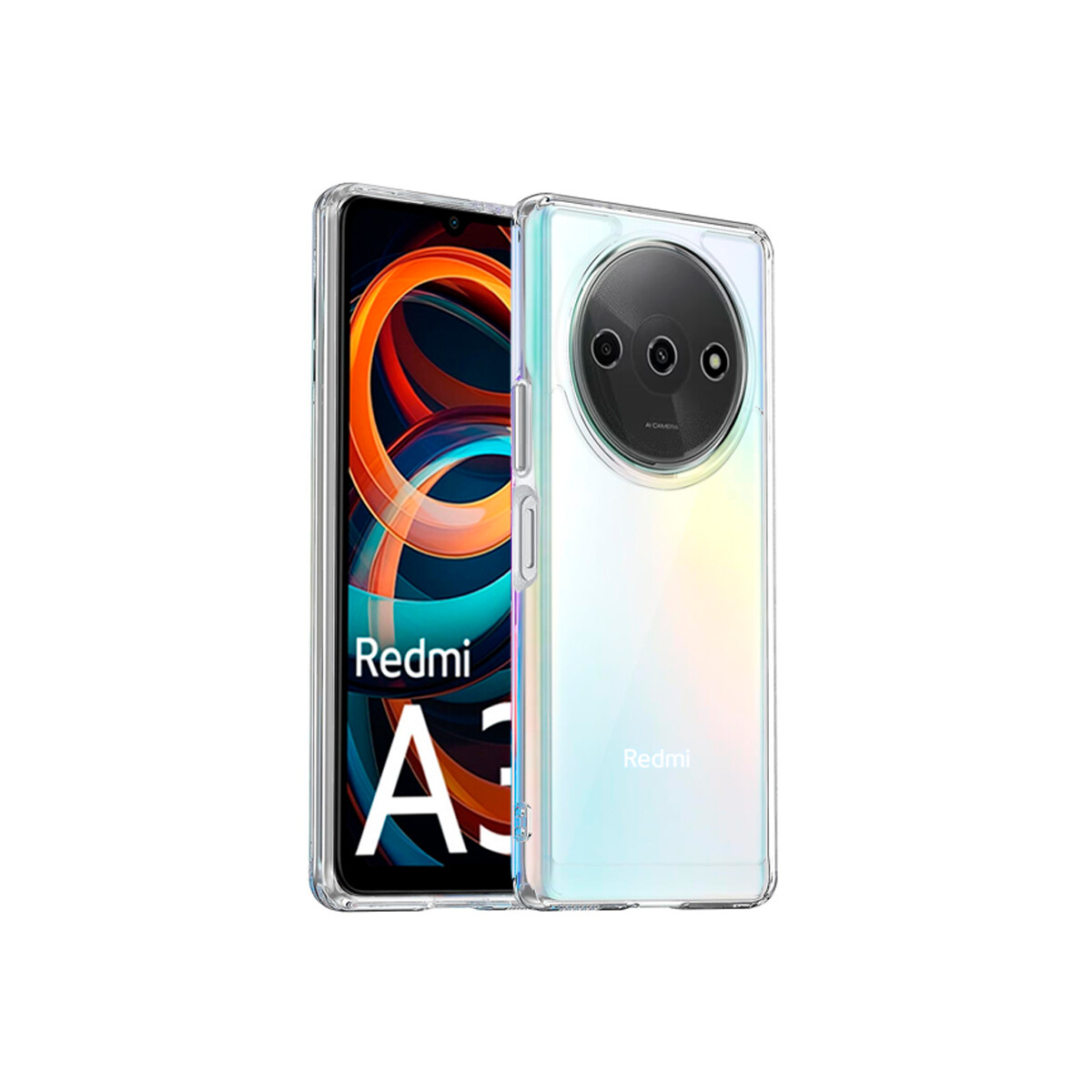 Protector para Xiaomi Redmi A3 rígido transparente 