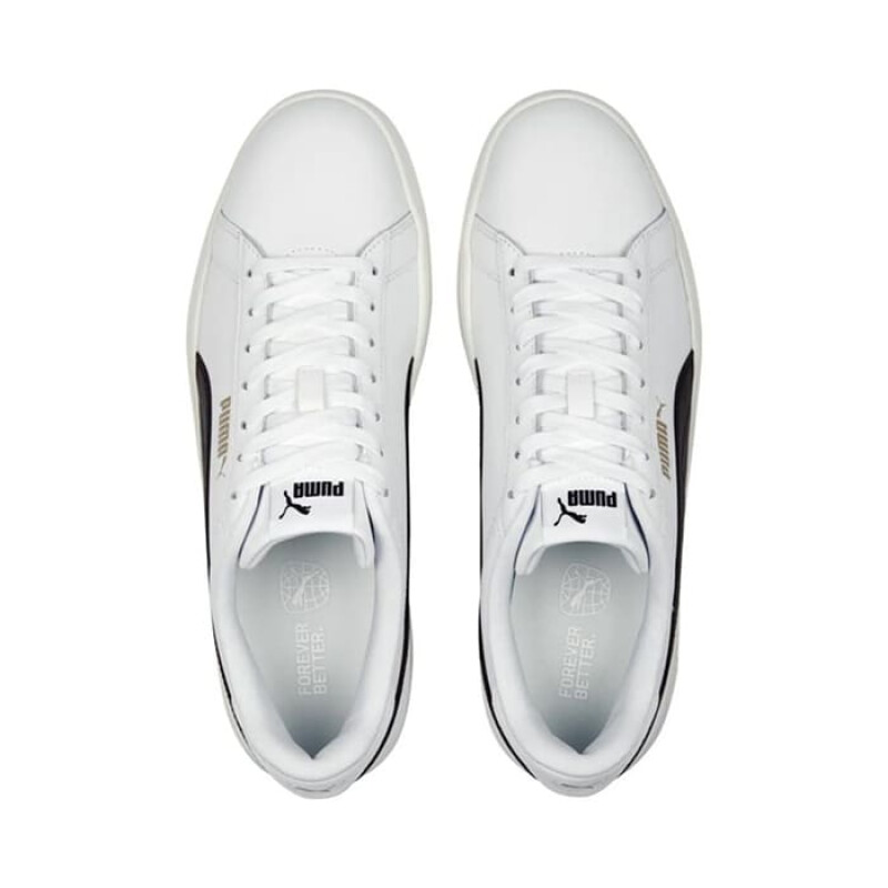 Championes Puma Smash 3.0 L de Hombre - 390987 03 Blanco-negro