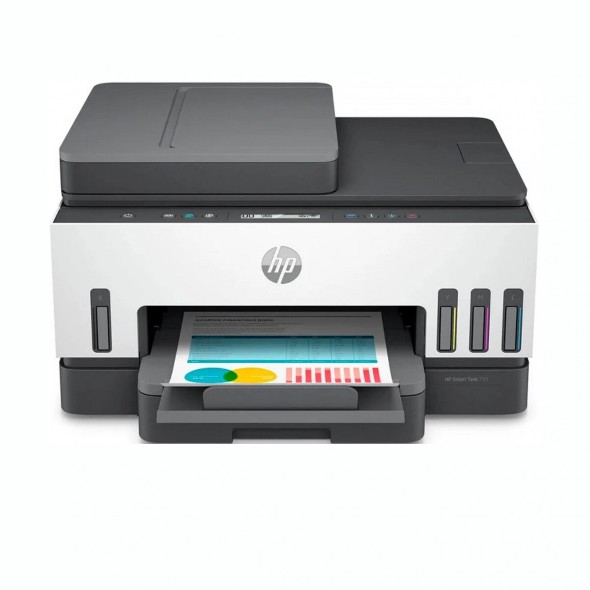 Impresora Multifunción A Color HP Smart Tank 750 Sistema Continuo WiFi Impresión Doble Cara Automática (Dúplex) 