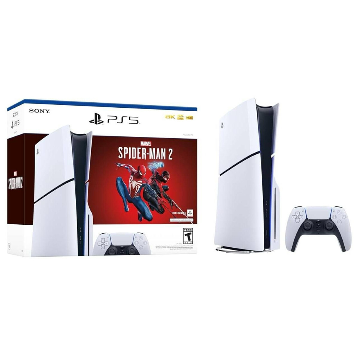 Consola PS5 SLIM 1 TB + Spiderman 2 