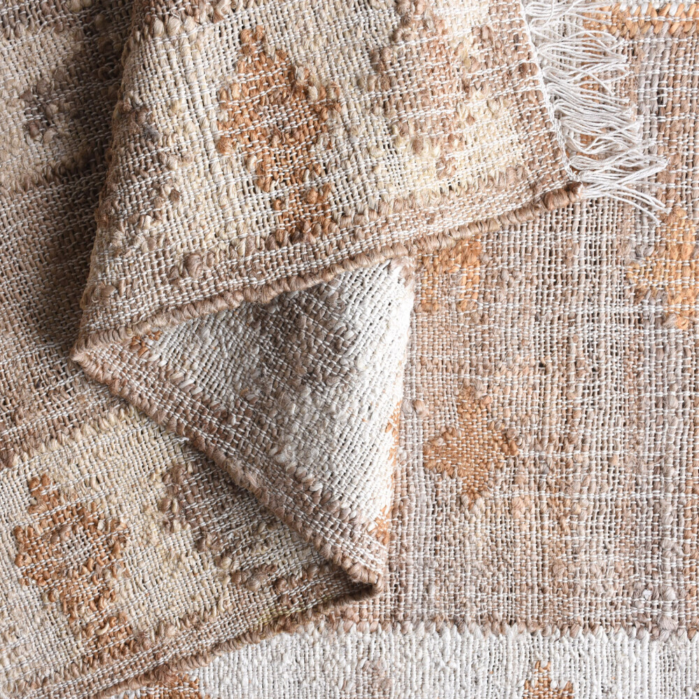 ALFOMBRA NATURAL/BEIGE YUTE ITABERA