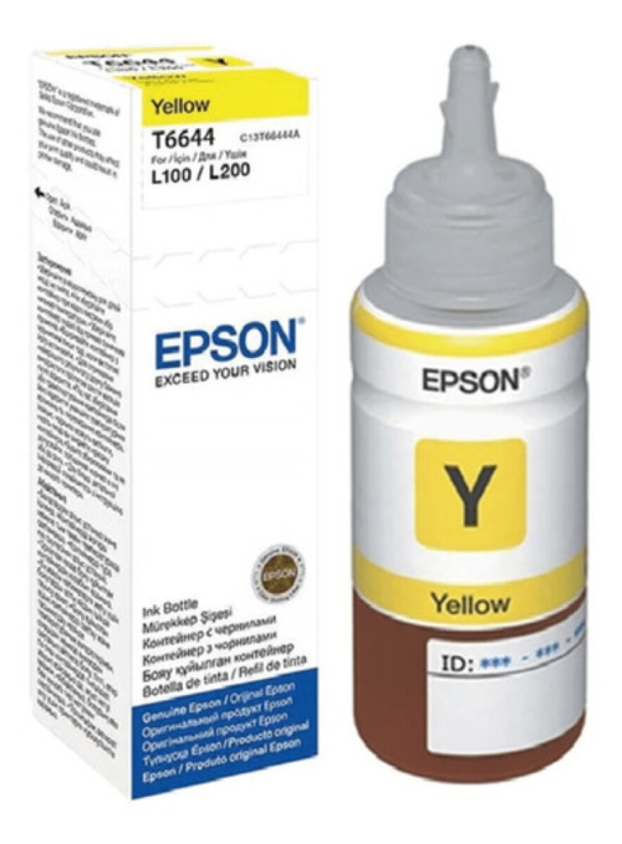 EPSON T664420 BOTELLA TINTA AMARIL L200/210/220/355/555/1300 - 2523 