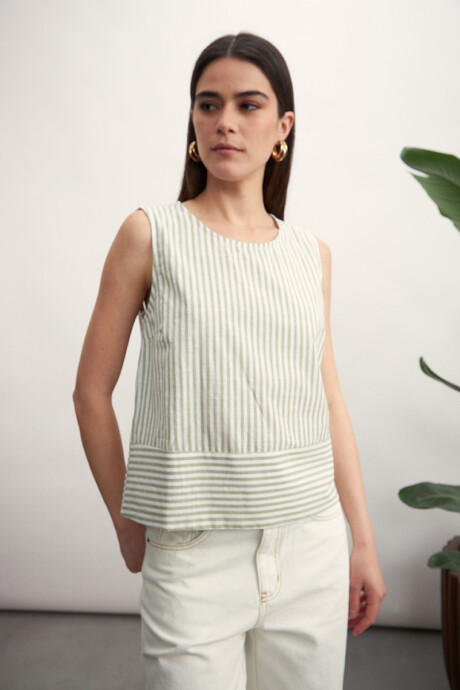 Blusa Mar Verde