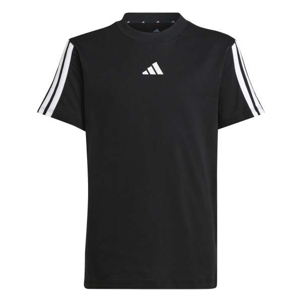 Remera Adidas J 3S TEE 160 Niños JD6487 Negro-blanco