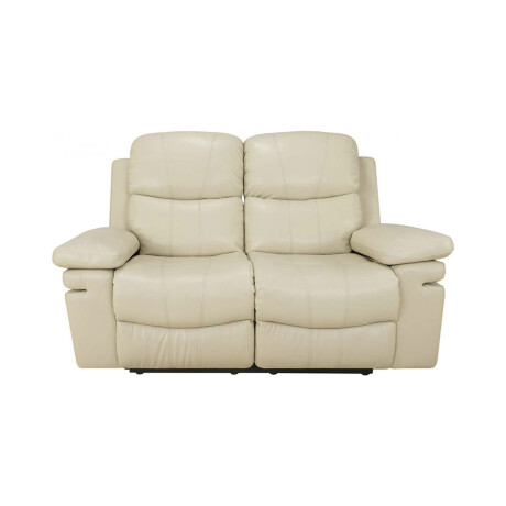SILLÓN RECLINABLE 2 CUERPOS PU NATURAL-BEIGE MR2138 CREAM