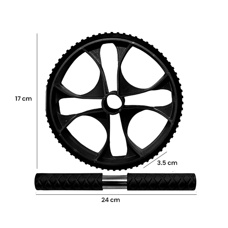 Rueda Abdominal Active Max Negro