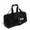 Bolso Adidas Boslo Linear Duffel Negro - Blanco
