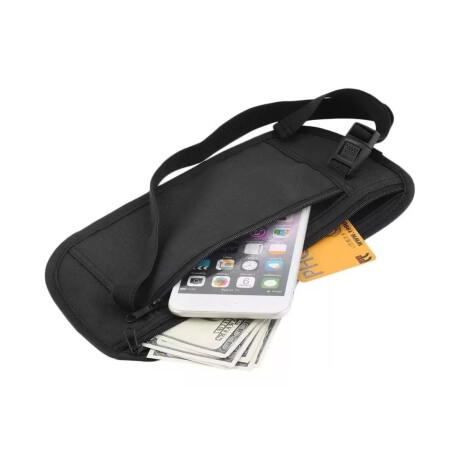 Riñonera de seguridad anti robo para viaje RFID Sc