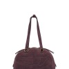 Bolso Para Unisex 1Dr Dome Shoulder Morado