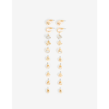 Aros Sets Metal Dorado