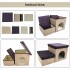 Cama Cucha Escalera Mascotas 2 Escalones Plegables Multiuso Cama Cucha Escalera Mascotas 2 Escalones Plegables Multiuso