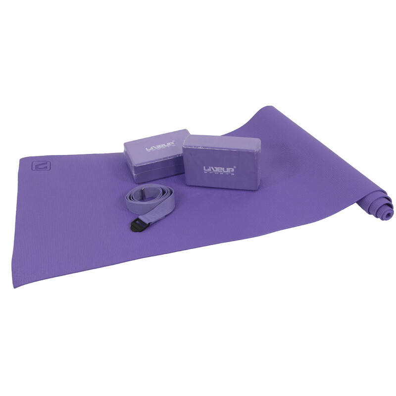 Set Para Yoga Live Up Morado