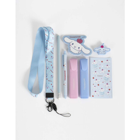 Set De Librería En Vaso ''cinnamoroll'' Combinacion Multicolor