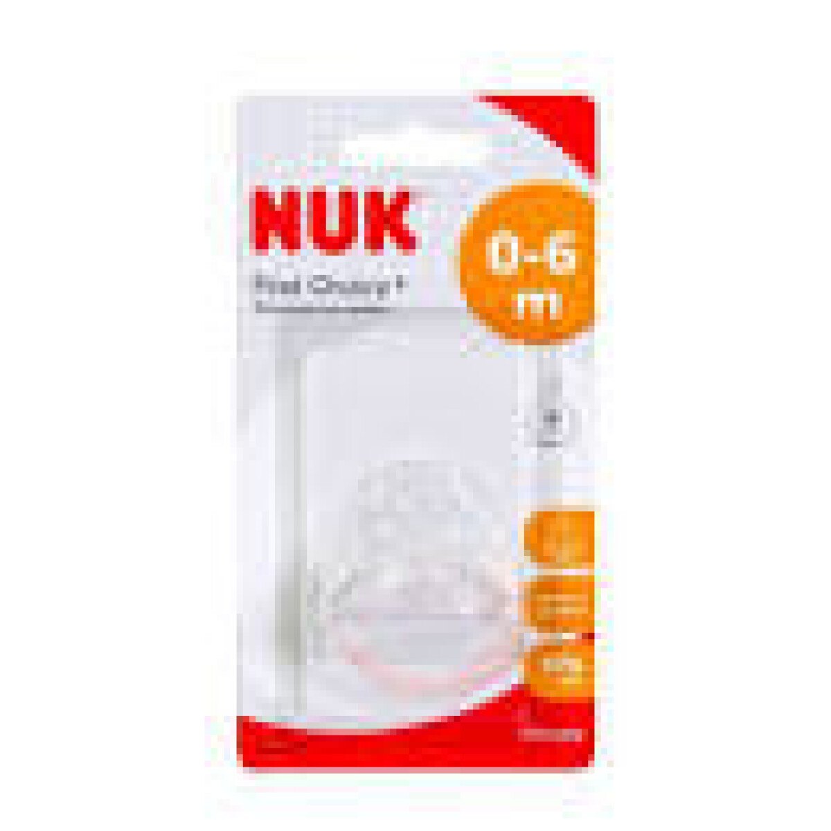 Nuk Tetina Sil T2 6-18M – Repuesto De Tetina Bebé