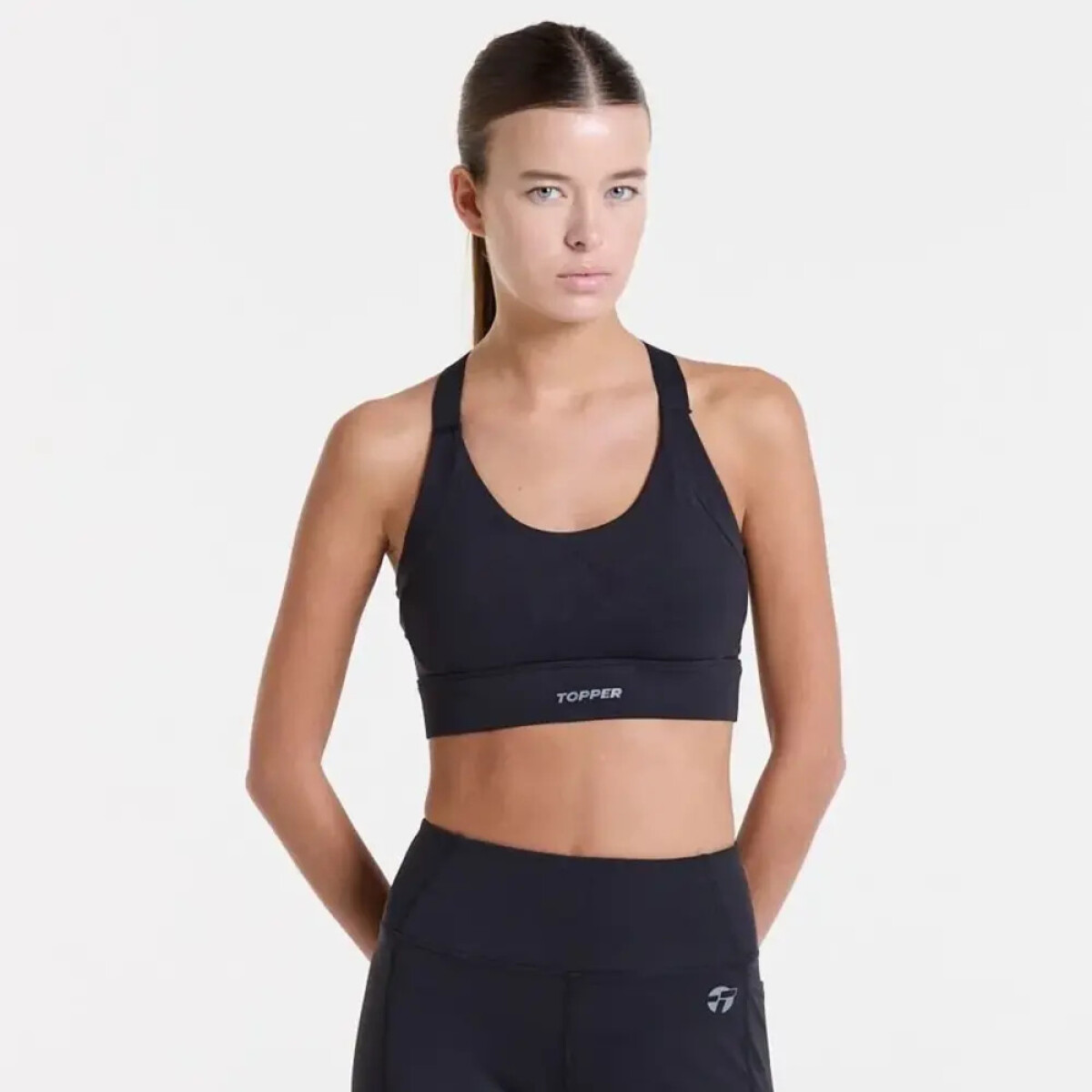 CORPIÑO TRNG MID WMN negro - NEGRO 