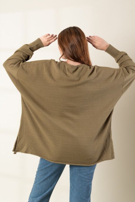 SWEATER GRONBY MILITAR