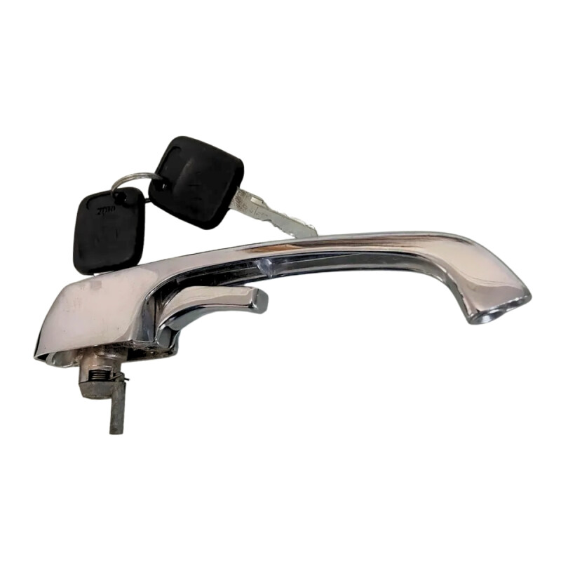 MANIJA DE PUERTA EXTERIOR DERECHA / IZQUIERDA KOMBI 1600 CROMADA CON LLAVE Manija De Puerta Exterior Derecha / Izquierda Kombi 1600 Cromada Con Llave