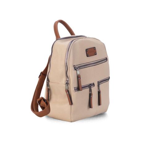 Mochila Memphis Nude C/Caramelo