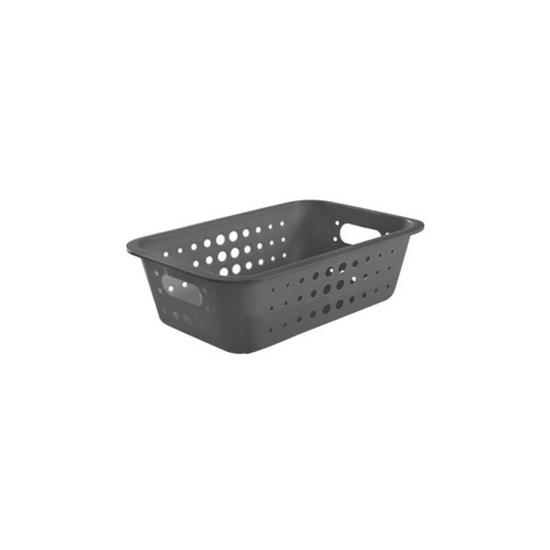 Cesto Caja organizadora de plástico baja 29x19,5x8,5cm Ou Cesto Caja Organizadora De Plástico Baja 29x19,5x8,5cm Ou
