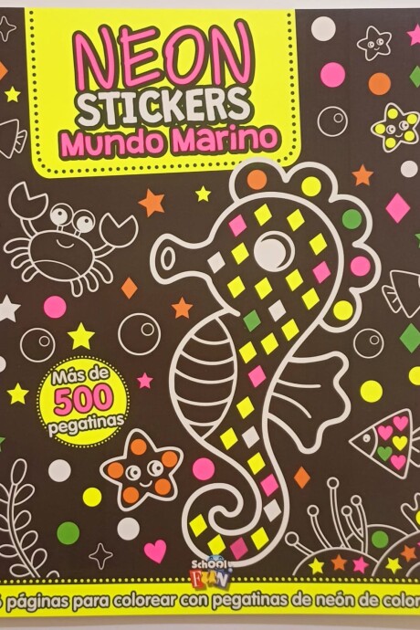 NEON STICKERS MUNDO MARINO/ MUNDO MAGICO NEON STICKERS MUNDO MARINO/ MUNDO MAGICO