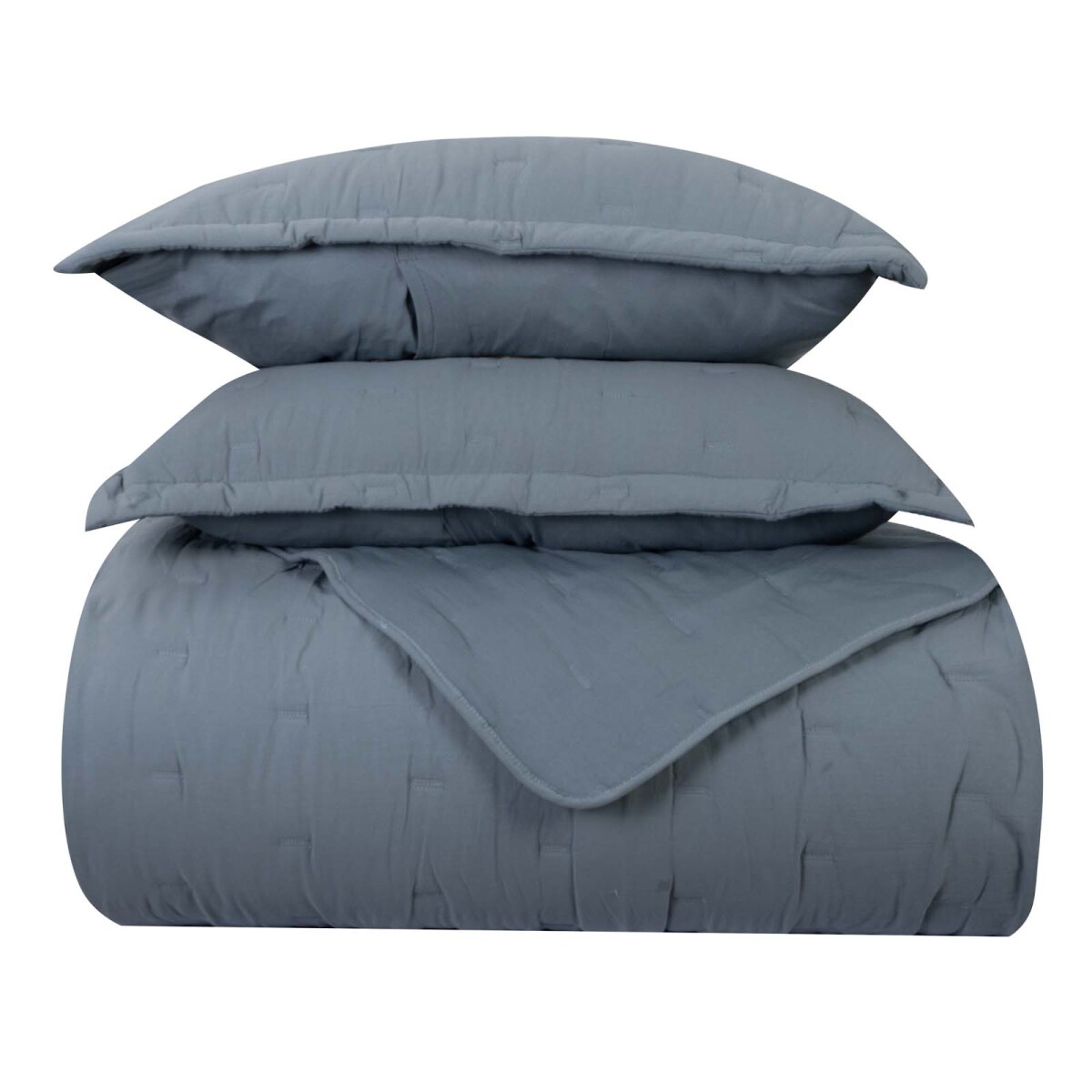 SET ACOLCHADO - KING ALGODON LATTICE ALGODON 