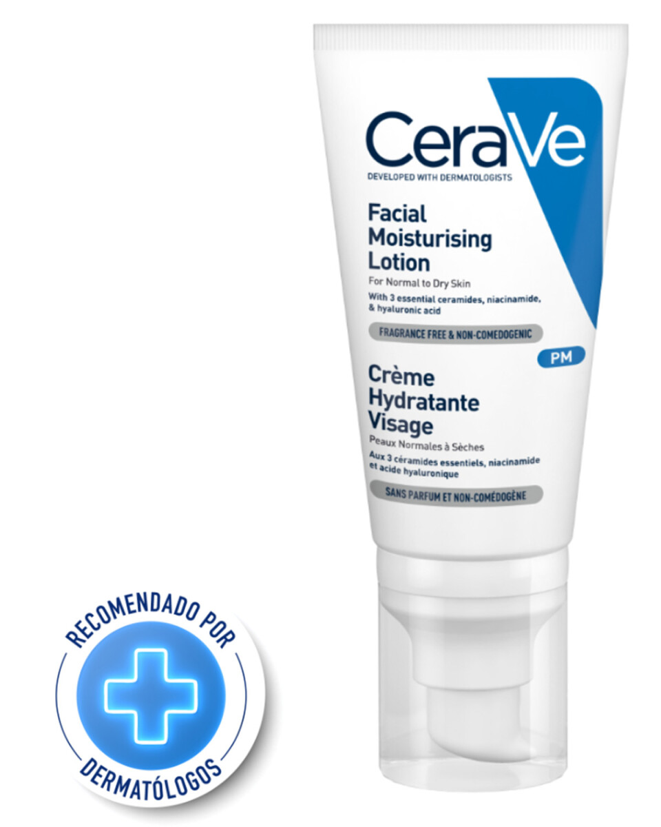 Loción hidratante de rostro para noche CeraVe 52ml 