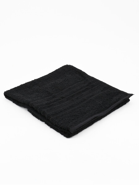 TOALLA DE ROSTRO NEGRO