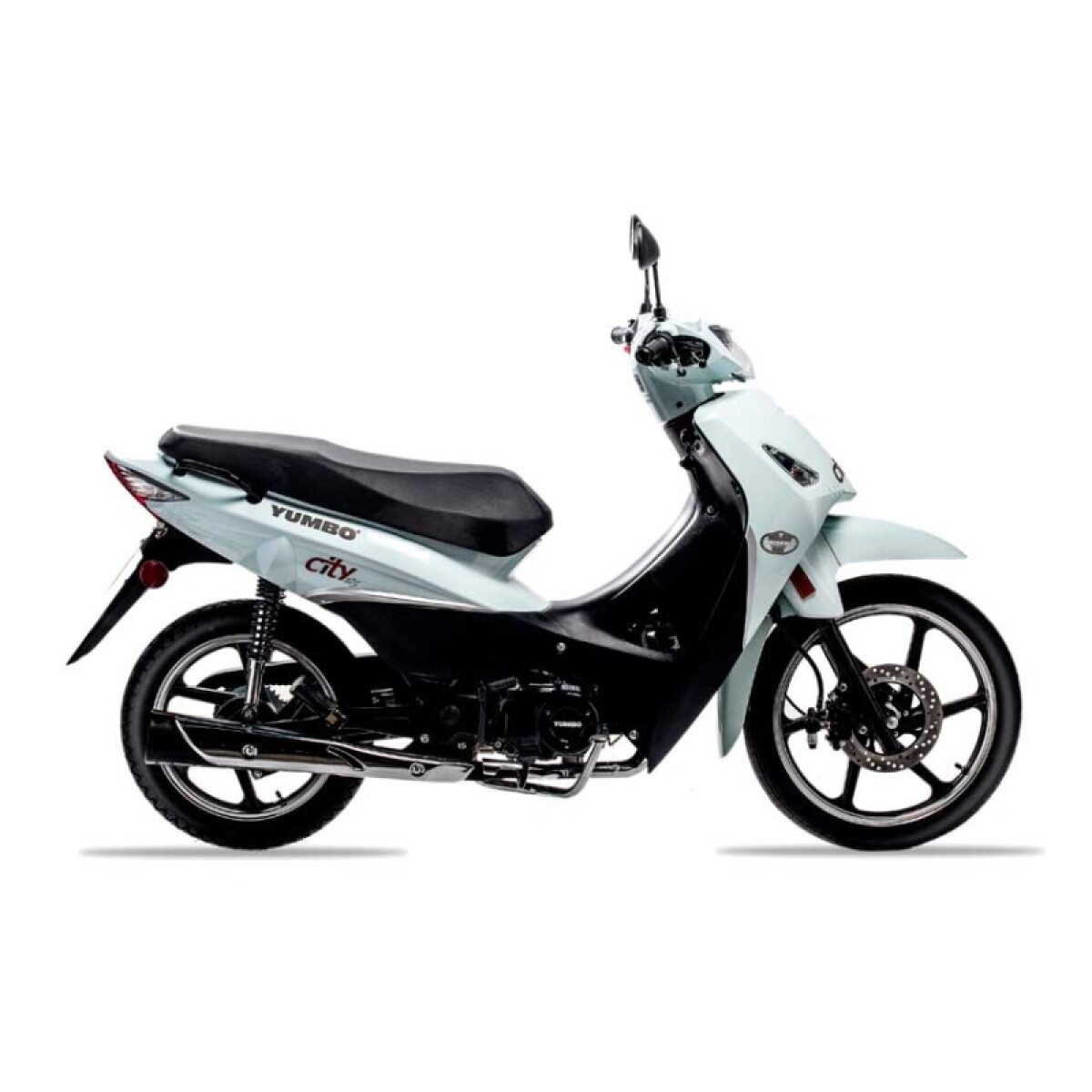 Moto Yumbo Cub City 125 Llanta De Aleacion - Blanco 