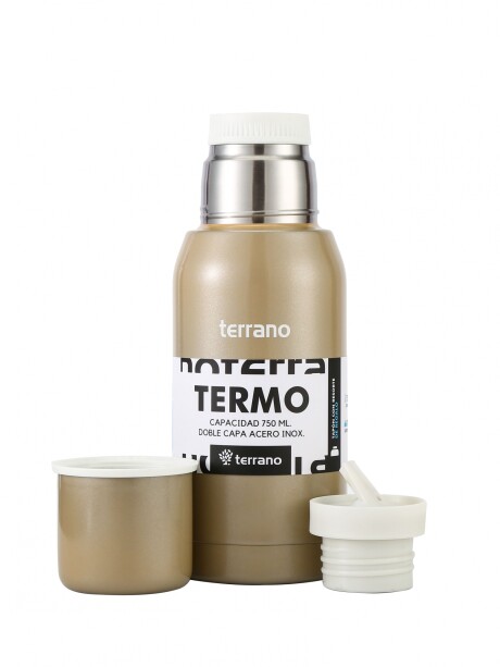 Set Acero 750ml / Mate con Tapa Plata