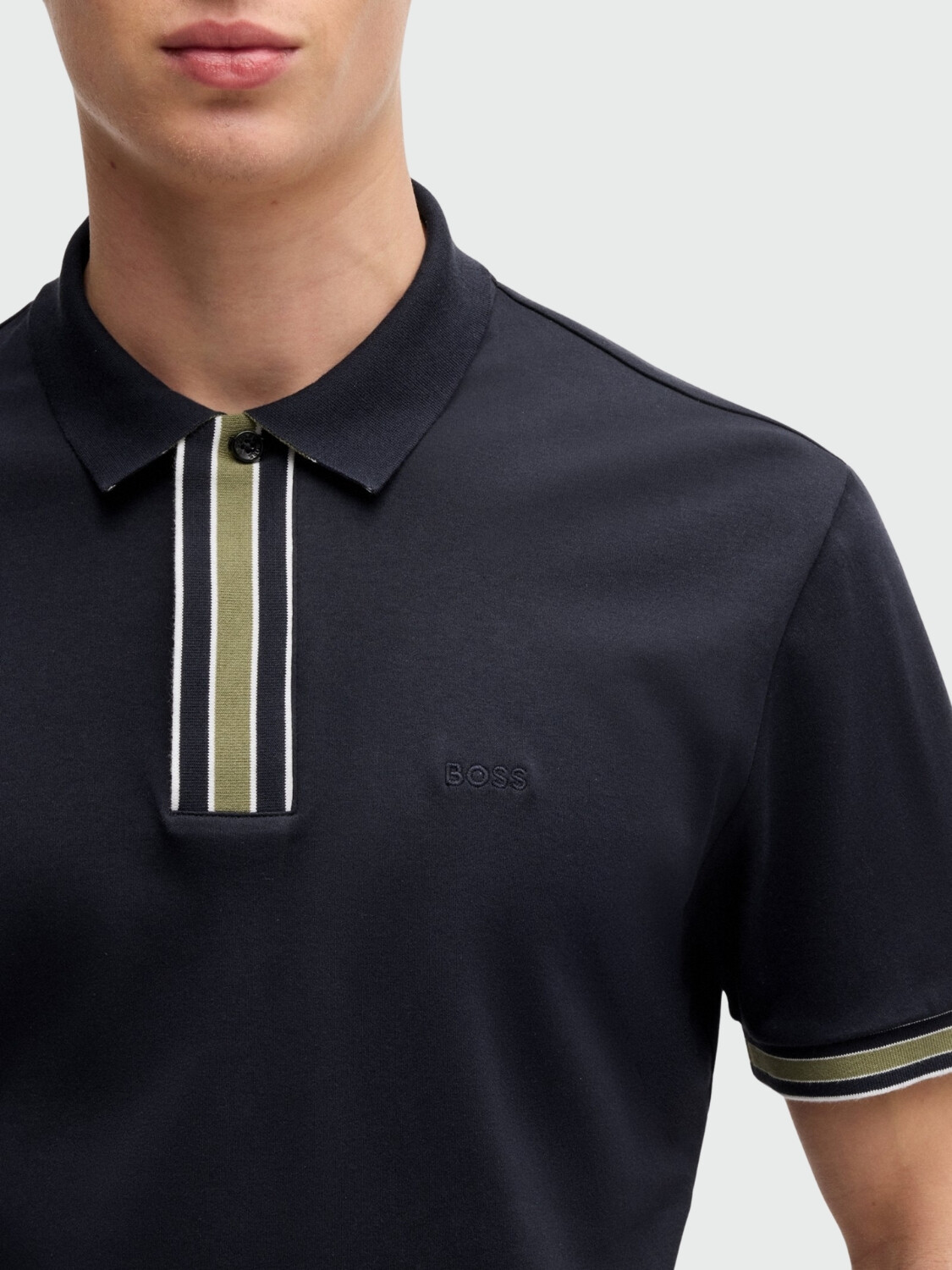 BOSS - Polo Regular Fit Blanco