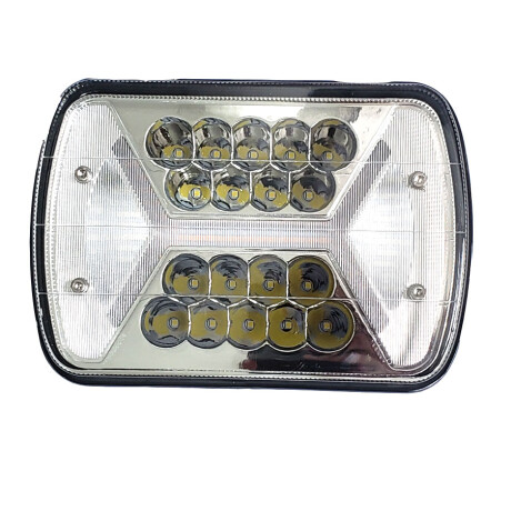 SEMIOPTICAS - LED UNIVERSAL RECTANGULAR 7X6 PULGADAS 12-24V DUNCAN SEMIOPTICAS - LED UNIVERSAL RECTANGULAR 7X6 PULGADAS 12-24V DUNCAN