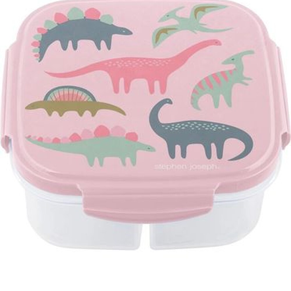 Tupper con refrigerante Stephen joseph dino rosa
