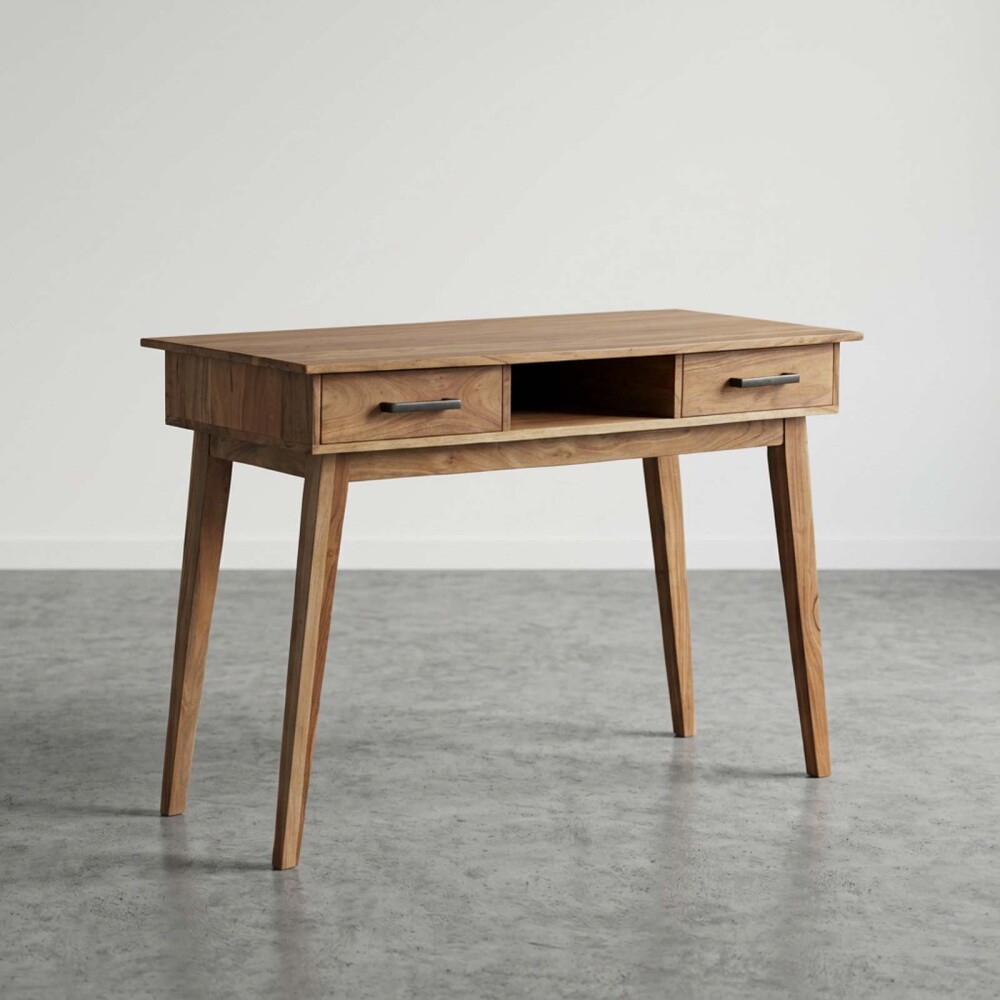 ESCRITORIO MADERA-ACACIA NATURAL-BEIGE ONIM