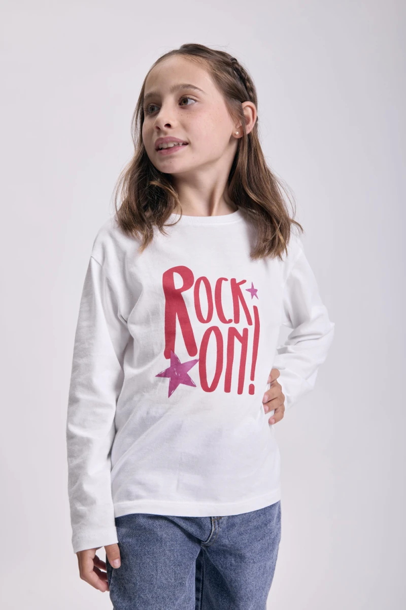 Remera estampa Blanco