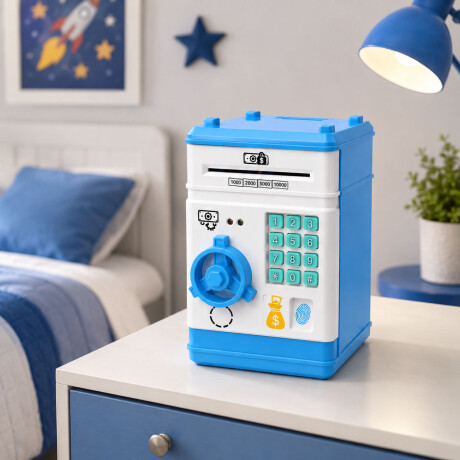 Alcancía Infantil Caja Fuerte Electronica Huella Clave Alcancía Infantil Caja Fuerte Electronica Huella Clave