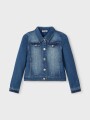 Chaqueta De Jean Star Medium Blue Denim