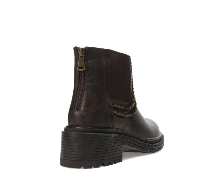 Botas de Mujer Miss Carol Caina de Cuero Marrón