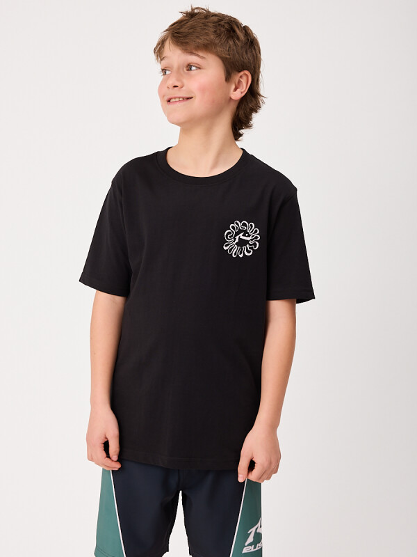 T-SHIRT RAMONA TEEN RUSTY Negro