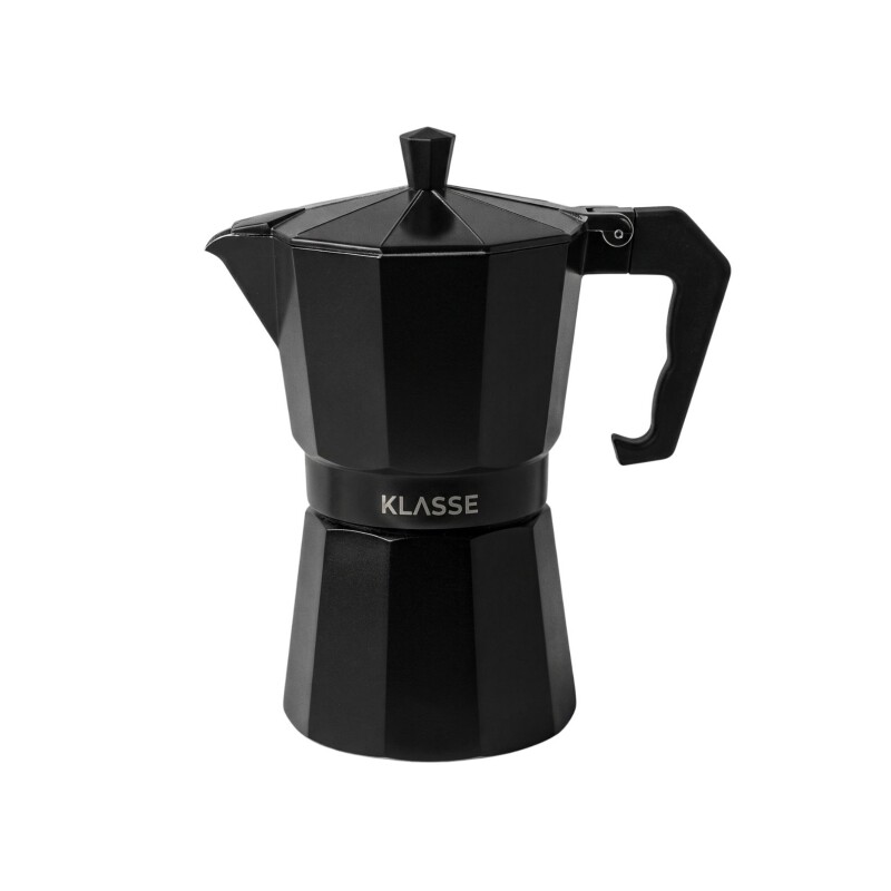 Cafetera Italiana Moka Klasse 6 tazas | Negra mate Cafetera Italiana Moka Klasse 6 tazas | Negra mate