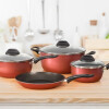 Cacerola Merlot con cabo 16 cm CHEFF-FLON Cacerola Merlot con cabo 16 cm CHEFF-FLON