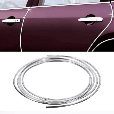 ACCESORIO EXTERIOR - BURLETE GOTERO 8MM CROMADO POR METRO (22205A) WESTON ACCESORIO EXTERIOR - BURLETE GOTERO 8MM CROMADO POR METRO (22205A) WESTON