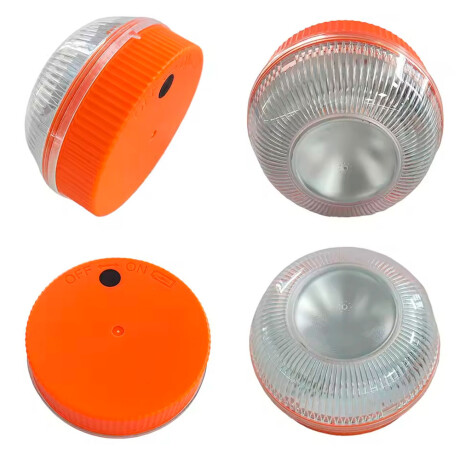 SEÑALIZACION - BALIZA EMERGENCIA 16 LED REDONDO RECARGA USB - SEÑALIZACION - BALIZA EMERGENCIA 16 LED REDONDO RECARGA USB -