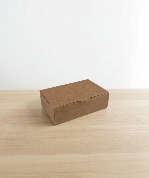 Caja para masas 1/4 kg (18x11,5x6,5 cm) REVERSIBLE BLANCO MADERA