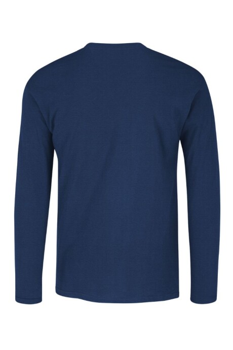 Camiseta a la base dry fit manga larga Azul Marino