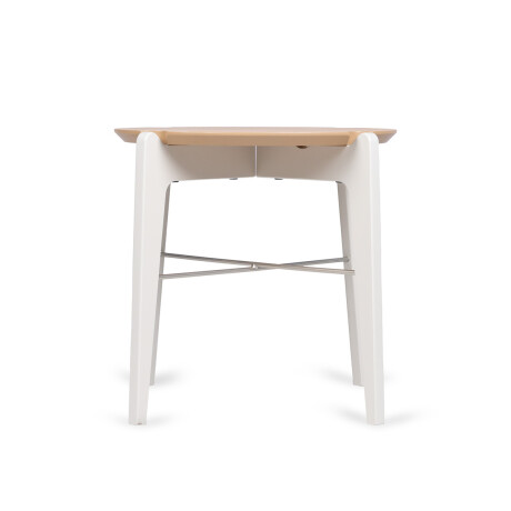 Mesa lateral Garden - 67 x 55 Carvalho y Off White