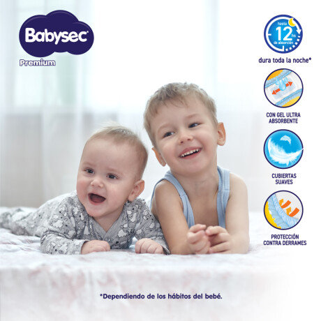 Pañales Babysec Premium M 136 Unidades Pañales Babysec Premium M 136 Unidades