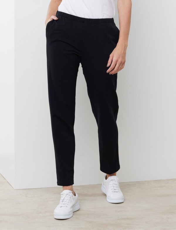 Pantalon Yoga Algodon NEGRO