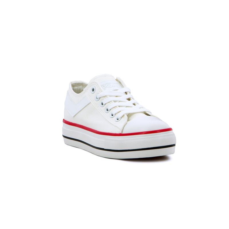 Pony Calzado Plataforma Casual Classic Kids - White Blanco